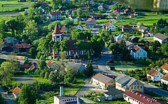 Widok na centrum Lubomina