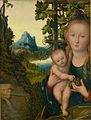 Lucas Cranach starší, Madona s Dieťaťom, okolo 1525, olej na dreve