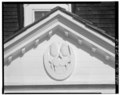 Mulberry pediment with ornament No