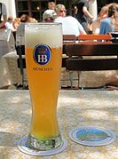 Copo de cerveja Hofbräuhaus Weißbier