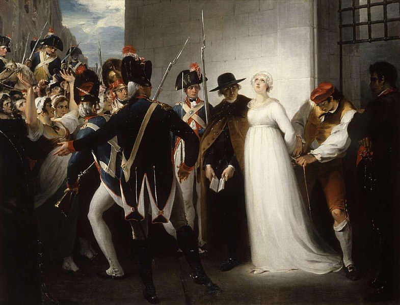 파일:Marie Antoinette being taken to her Execution, 1794.jpg