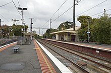 View from Platform 2, looking east.