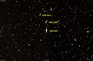 NGC 2221, Ngc 2222 & ESO 161-1