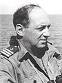 סא"ל נפתלי רוזן מפקד המשחתת אח"י יפו (ק-42), יולי 1960.