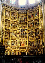 Retablo mayor de la catedral de Oviedo