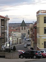 Panorámica con la iglesia de Puerta de Rey