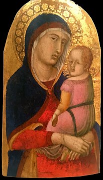Pietro Lorenzetti, Madonna with Child