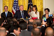 President Trump and First Lady Melania Trump commemorate Hispanic Heritage Month President Trump Hispanic Heritage Month.jpg