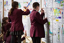 Scottish school children during a classroom lesson RAF 100 YOUTH PROGRAMME TAKES-OFF IN SCOTLAND MOD 45162978.jpg