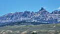 Ramshorn Peak from SSW at Union Pass, zoomed in