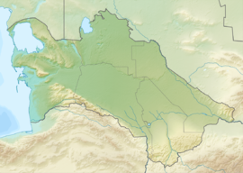 Mappa di localizzazione: Turkmenistan