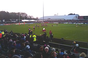 Das Rugby Park Stadium 2010