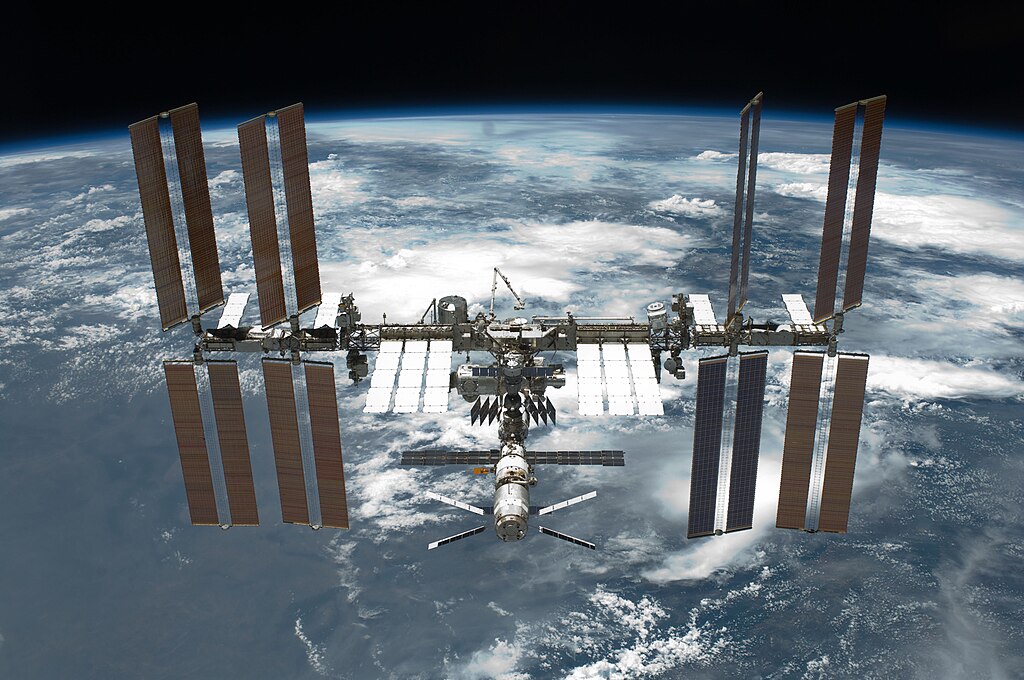 STS-134 International Space Station after undocking.jpg