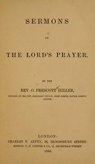 Sermons on the Lord's Prayer