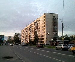 Вид с проспекта Ветеранов