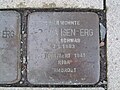 der Stolperstein für Frieda Isenberg