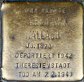 Stolperstein für Hermann Wallach (Burgunder Straße 44)