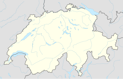 Location map Швајцарија