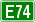 Табличка E74.svg