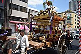 「多賀神社神輿（三輪御所車を含む）」（2019年8日撮影）