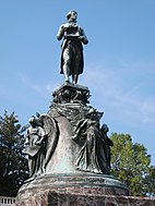 ケンタッキー州ルイビルのジェファーソン記念像