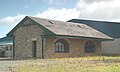 Former goods shed, just west of passenger station