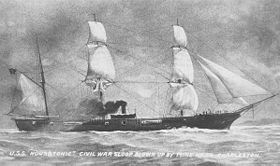 illustration de USS Housatonic (1861)