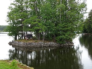 Åmänningen från bron till Virsbo.