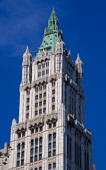 A 1915 photo of Scientific American's office at the Woolworth Building in New York City, built in 1913 by Frank Winfield Woolworth Woolworth Building 2a (6164626633).jpg