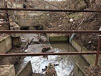 Воронежри уçăмлă тĕслĕ çумăр канализацин коллекторĕ.