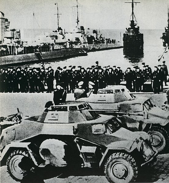 Файл:Немецкие войска в Клайпеде, март 1939.jpg