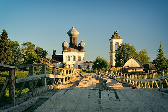 169. Церковь Параскевы Пятницы, Лешино, Плесецкий район Автор — Mpr89