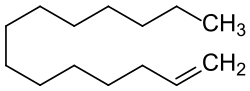 Strukturformel von 1-Tetradecen