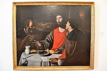 Gastmahl von Emmaus von Massimo Stanzione