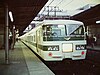 A 185-200 series EMU on a Shinkansen Relay service at Omiya Station in 1982