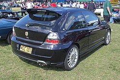 דגם "MG ZR", שנת 2005