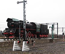 Zabytkowa lokomotywa Ol49