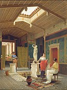 A Pompeian Interior