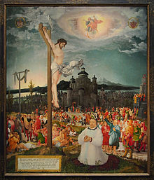 Allegory of Salvation by Wolf Huber (c. 1543), Kunsthistorisches Museum in Vienna Allegory of Salvation by Wolf Huber (cca 1543).jpg