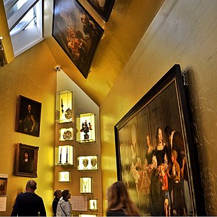 Una de las galerías modernas del Museo de Ámsterdam.