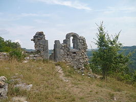 Ruïne van de kerk van St. André, Val-de-Fier