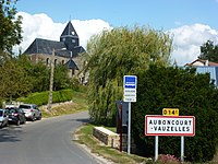 Entrance to the village