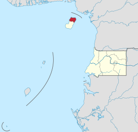Localisation de Bioko-Norte