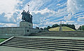 View of the Glory Memorial and the Obelisk & Eternal Flame