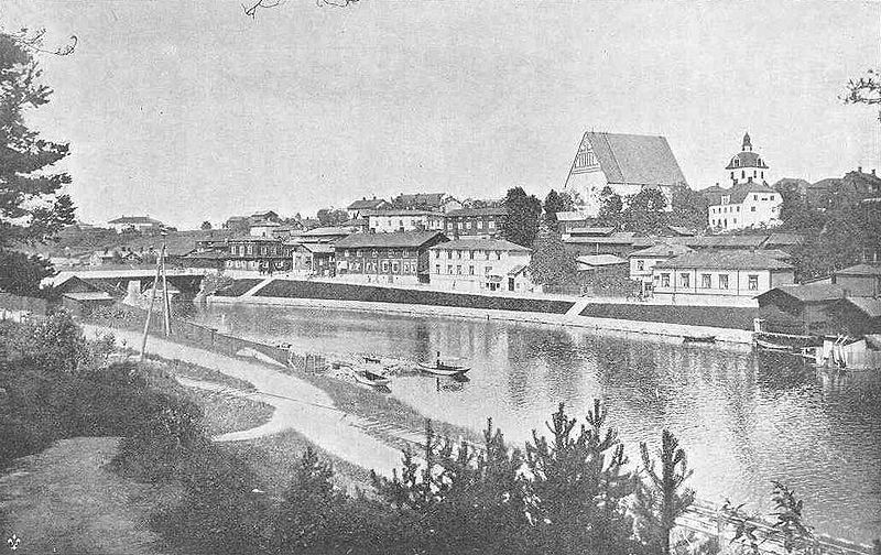 File:Borgå, utsikt från Näsebacken, omkring år 1900.JPG