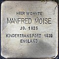 Braunschweig Hagenbrücke 6–7 Stolperstein Manfred Moise