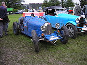 Historische Bugatti-Rennwagen