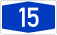 Bundesautobahn 15 number.svg