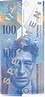 Alberto Giacometti auf der 100-Franken-Banknote (Serie von 1995)
