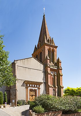 Église Saint-Martin de Castelnau-d'Estrétefonds.